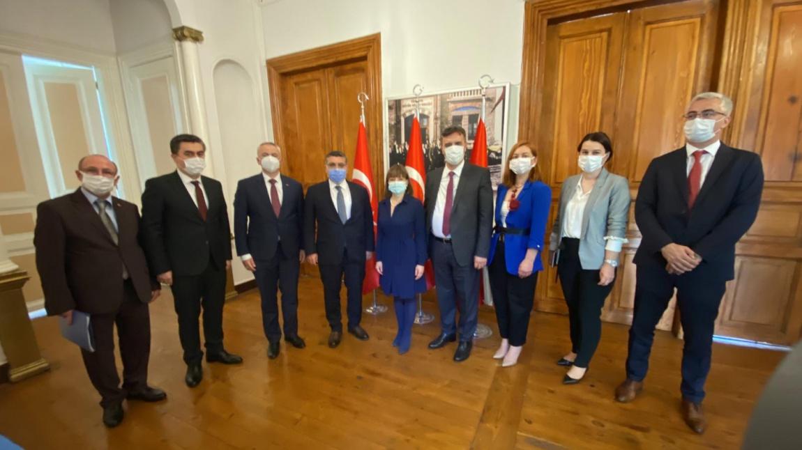 Kuzey Makedonya Cumhuriyeti Eğitim ve Bilim Bakanı Mila CAROVSKA Kadıköy İlçemizi Ziyaret Etti